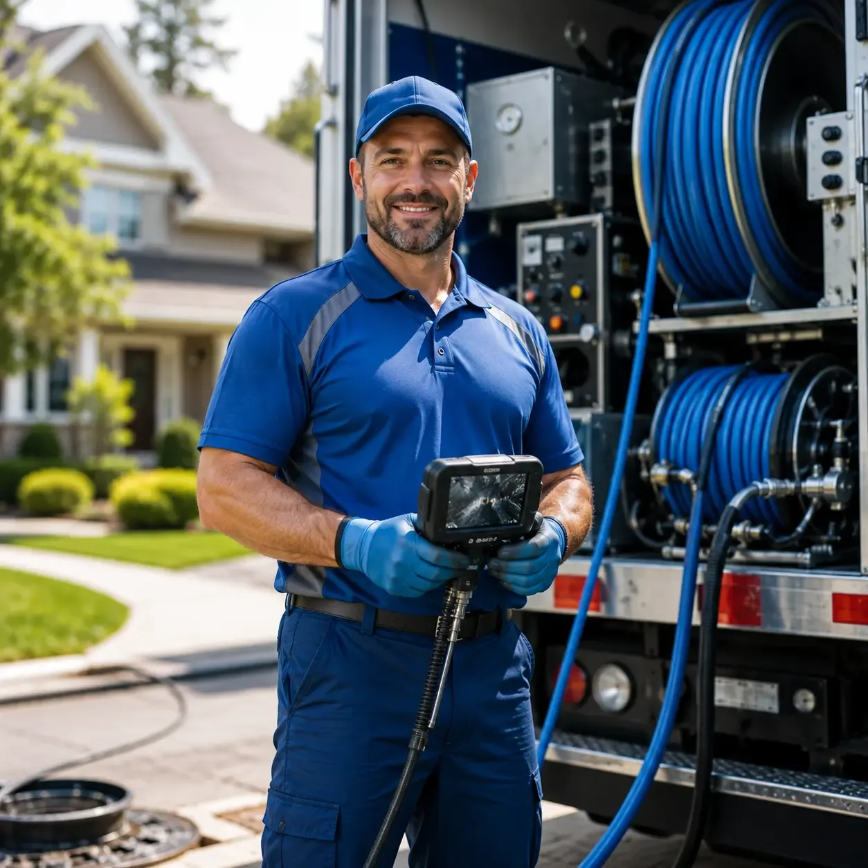Local outdoor drain cleaning specialists in Lock Springs, MO